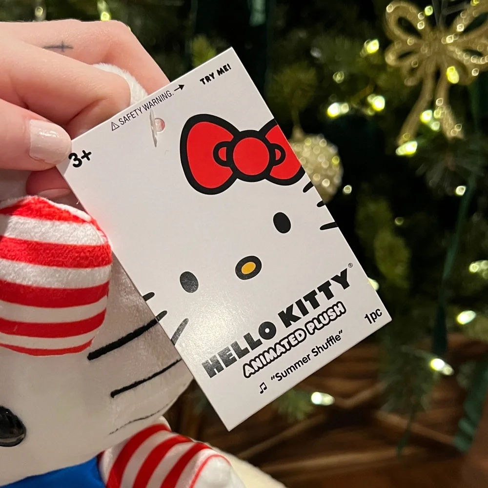 Hello Kitty Plush with American Flag Bow that loves to dance and sing songs! - Picture 2 of 2